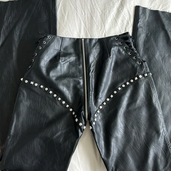 I AM GIA Luther leather pants, size XXS - Picture 3 of 5